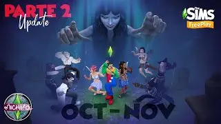 ACTUALIZACI&Oacute;N 🕸️ Parte 2 🎃 SIMS FREEPLAY 👻 2 Retos Sims 3 Islas de la influencias U110 Halloween 