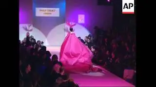 UK: LONDON FASHION WEEK: MILLINER PHILIP TREACY COLLECTION: