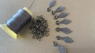 ÇOK BEĞENECEĞİNİZ BONCUKLU ÇİÇEK MOTİFİ#iğneoyası #diy #oya