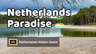Netherlands 🇳🇱 Hidden Gems 💎 (4k) | Henschotermeer Lake | Aerial Tour