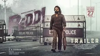 PEDDI - Official Trailer | Ram Charan | JanhviKapoor | AR Rahman | New Movie Trailer2025 | 4K HDR |