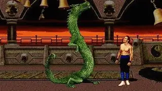 funny dragon vs johnny cage mk ii
