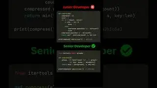 Python String Compression: Basic vs Optimized #AlgorithmShowdown