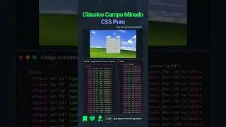 campo minado, desenvolvimento de games #frontend #programacao #css #javascrit #game #programming
