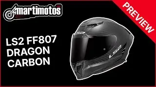 PREVIEW // The LS2 Dragon Carbon Matte helmet is insane 😍