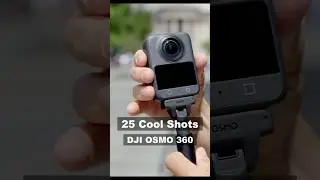 25 Cool Shots with the DJI OSMO 360 #povshort #360video #360degreecamera