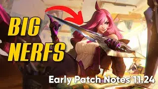 BIG NERFS Incoming:  Patch 11.24 Highlights for Tft | Teamfight Tactics