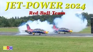 JET POWER 2024   , Vorführung mit dem Red Bull-Team