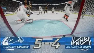 It wouldnt let a goal in (NHL 21)