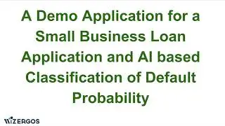 AI and NLP based custom conversation Application. Demo of a loan application and default prediction.