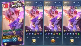 MEOWKIN TRACKER JULIAN NEW META WIN STREAK SEASON 38!! - WOLF ML GAMEPLAY 