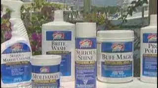 Cleaning and Detailing your boat? TIP: Use Shurhold's Clean-N-Simple System