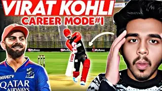 VIRAT KOHLI 106(58) CAREER MODE IN REAL CRICKET 24 (RC24)