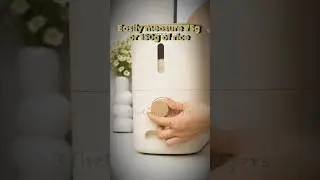 Rice Storage Box with Twist Knob &ndash; Measure 75g or 150g Portions Effortlessly #gadgets #viral #shorts