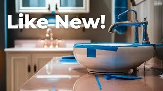 DIY Sink Refinishing with ArmoGlaze - Odorless & Easy! #sinkrefinishing #sinkreglazing #DIY