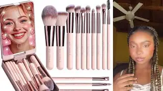 Testing the BS-MALL Travel Makeup Brush Set: Affordable Brushes Worth It?