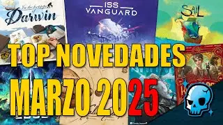 🔥 TOP NOVEDADES juegos de mesa MARZO 2025 🔥