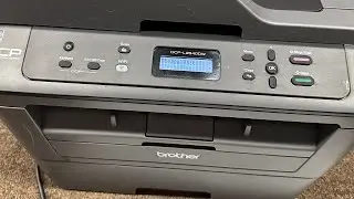 How to reset Drum on Brother DCP-L2540DW printer