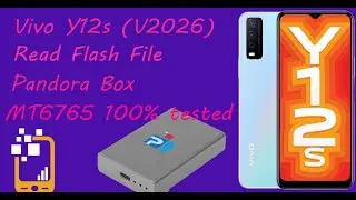 Vivo Y12s (V2026) || Read Flash File || Pandora Box  || MT6765 100% tested