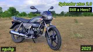 Hero Splendor 2025 Xtec 2.0 BS6.2|OBD 2B|Full review|Budget bullet🥰|price | 65+ mileage|in  tamil