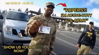 ICE Agent Detains Black Army Officer in Uniform &mdash; Demands Citizenship Proof, Loses $15M in Court