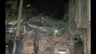 Землетрясение  в Иране Ираке 260 человек погибших / Iran-Iraq Earthquake 7.3 Magnitude 12/11/2017