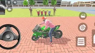 🎮Franklin order by 3⃣ redbike and 1⃣super bike in India🇮🇳 auto simulator game,,!! 🎮