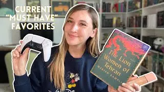 current favorites ✨ books, games, skincare + more