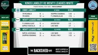 Kings Langley v Wenty Leagues White