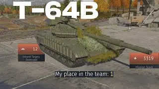 UNSTOPPABLE! Soviet T-64B BR 9.7 destroys 12 enemies 💥| War Thunder Ground Battles 🛸 (War Thunder)