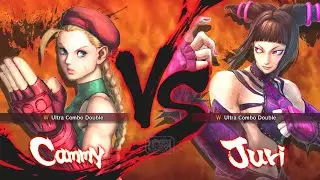 Ultra Street Fighter 4 - Кэмми против Юри [Самый сложный]
