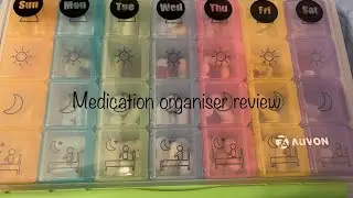 My medication box review.