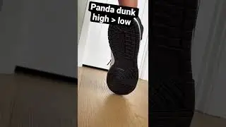 Panda dunk high is better than panda dunk low. Prove me wrong