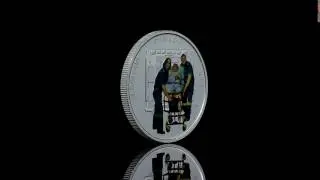 Pure Silver Coloured Coin &ndash; National Heroes: Paramedics