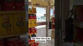 Deactivating An Automatic Door! ✅ #shorts #automaticdoor #commercialdoor