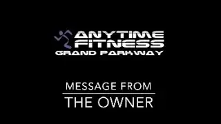 AFGP Owner Message