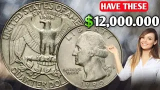The Most Rare 1990 P Error Washington Quarter Coin Value | How Much is a 1990 P Quarter Worth?