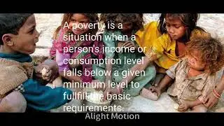 Poverty and poverty line by UPSC aspirant #economic#study 
