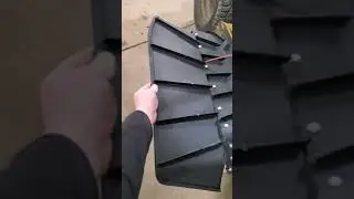 The best mower chute block ever!