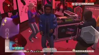 Sims 4  Music 🎵 Snow ❄️ And Fight Club 👊🏼