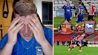SUNDERLAND VS IPSWICH TOWN | 2-1 | LATE SUNDERLAND SCENES & A VERY ANGRY IPSWICH FAN!!!