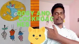 Oogy and cockroaches drawing easy and step by step