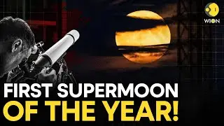 Supermoon 2025: Rare Harvest Moon To Light Up The Night Sky On 7th October| WION Originals