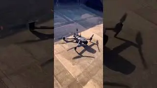 🛬 DJI Amazing Landing Drone Scene |  Lovely Drone Landing 😄 #shorts