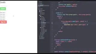 React Js Tutorials - Mapping the Goals List | React with Redux | React Js Tutorials for Beginners
