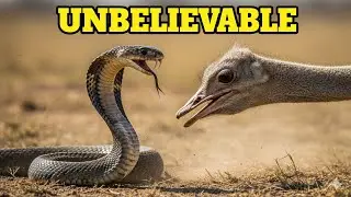 Ostrich vs King Cobra | An Unbelievable Encounter