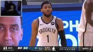 NBA highlights Nets Vs Warriors Feb. 13th REACTION 