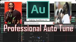 How To Mix Professional Auto Tune Rap Vocals In Adobe Audition 2019