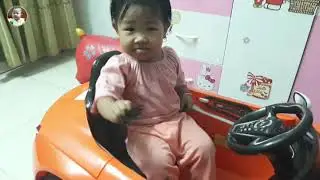 The baby pig's control car has both music and dance