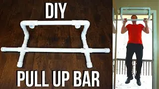How to Build -  DOOR FRAME PULL UP BAR From PVC